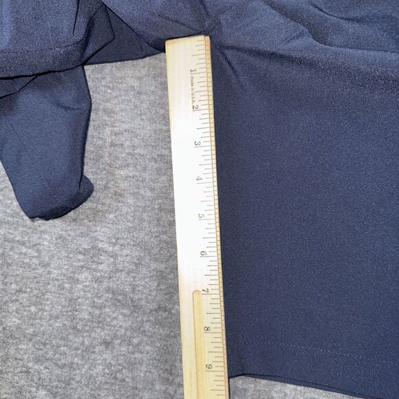 FootJoy Mens Performance Flat Front Zip Fly Casual Golf Shorts Navy Blue Sz 42‎ - Picture 5 of 7